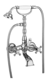 Vanová baterie Paffoni Belinda se sprchovým setem 150 mm chrom lesk FBLV022CR