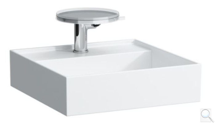 Umývátko Laufen Kartell By Laufen 46x46 cm bez otvoru pro baterii, bez přepadu H8153310001121. obr. 1