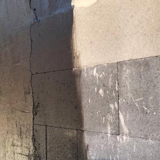 Základová izolace - obr. 2 - Hydroizolace ztraceného bednění. Základová izolace - obr. 2 - Hydroizolace ztraceného bednění.