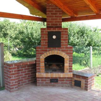 Klinker ukázky realizací - Formback rot braun  - 