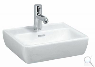 Umývátko Laufen Pro 45x34 cm otvor pro baterii uprostřed H8119520001041 obr. 1