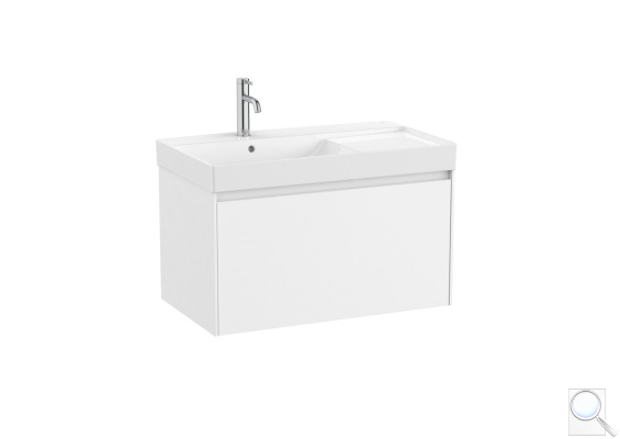 Koupelnová skříňka s umyvadlem Roca ONA 80x50,5x46 cm bílá mat ONA801ZBML. obr. 1