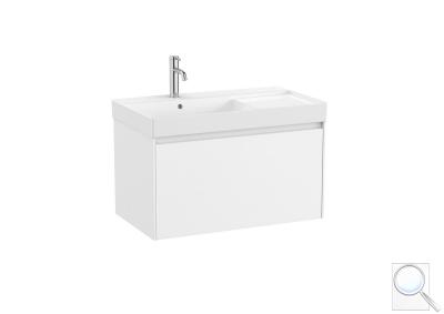 Koupelnová skříňka s umyvadlem Roca ONA 80x50,5x46 cm bílá mat ONA801ZBML obr. 1