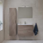 Koupelnová sestava s umyvadlem zrcadlem a osvětlením Vitra Mia 79x61x39,5 cm cordoba MIASET80C. obr. 9 