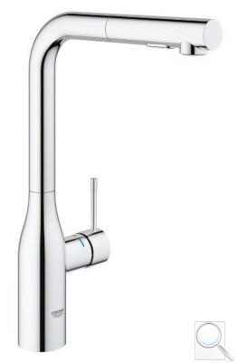 Dřezová baterie Grohe Essence New s vytahovací sprškou chrom 30270000 obr. 1