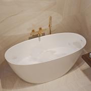 Vanová baterie SAT DARK bez sprchového setu 150 mm broušené zlato mat SATBSDA222BZ. obr. 9&nbsp;