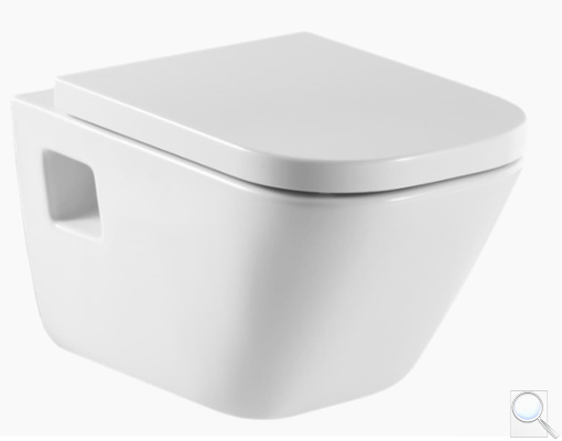 WC závěsné Roca The Gap zadní odpad A346477000. 