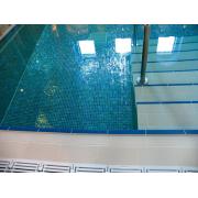 Skleněná mozaika Mosavit Acquaris sahe zelená. ACQUARISSAH-001&nbsp;