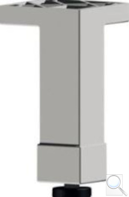 Nábytková noha Jika Zeta 8x3x10,6 cm chrom H4944010390001. obr. 1