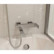 Vanová baterie SAT Vision bez sprchového setu 150 mm chrom lesk SATBSVI222. obr. 11