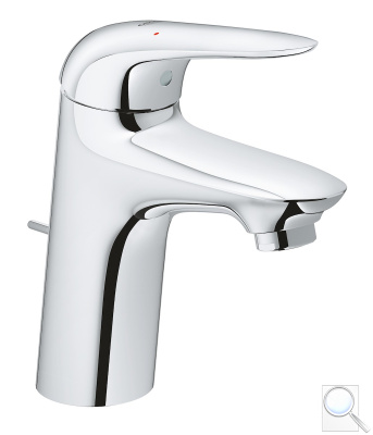 Umyvadlová baterie Grohe Eurostyle New s výpustí chrom 23707003. 