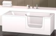 Vana s dvířky Artweger Duett 160x75 cm, 170x75 cm akrylát pravá nebo levá (obr. 3)