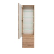 Koupelnová skříňka vysoká Naturel Savona 40,2x157x21,7 cm dub halifax/mat SAVONAV40DH. obr. 2 