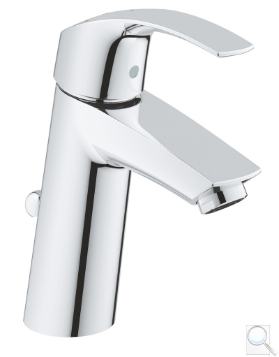 Umyvadlová baterie Grohe Eurosmart s výpustí chrom 2339310E. 