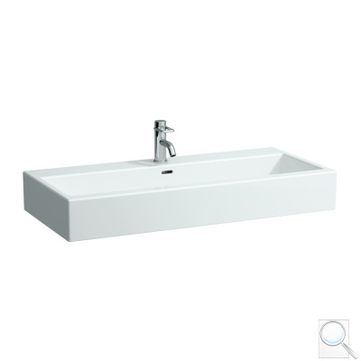 Nábytkové umyvadlo Laufen Living City 100x46 cm otvor pro baterii uprostřed H8184370001041. obr. 1