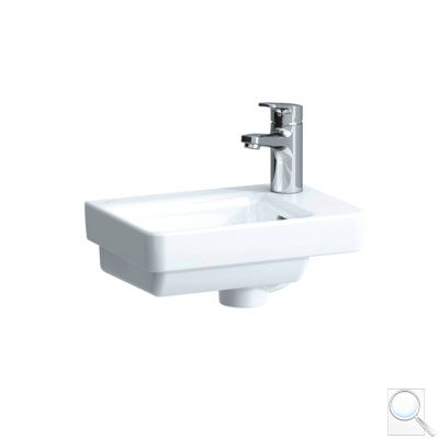 Umývátko Laufen Pro S 36x25 cm otvor pro baterii vpravo H8159600001041. obr. 1