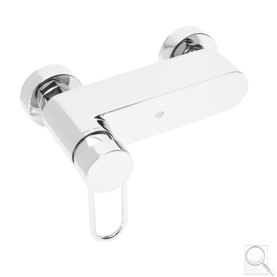 Sprchová baterie SAT Fusion bez sprchového setu 150 mm páka kulatá SATBSFU268KPU. obr. 1