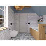 WC se sedátkem softclose závěsné SAT Ergo vírové splachování zadní odpad SATERG1. &nbsp;(13)