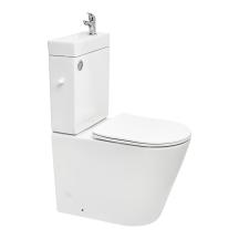 WC kombi komplet s umývátkem včetně ventilu SAT Brevis vario odpad SATBRE34