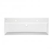 Umyvadlo SAT Infinitio 121,4x46,9 cm dva otvory pro baterii SATINF12046 (obr. 3)