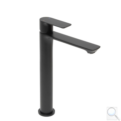 Umyvadlová baterie S-Line Neo bez výpusti matná černá SIKOBSLNEO285C. obr. 1