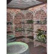 Fasádní pásek Klinker mix červená reliéfní. BAROK83-006