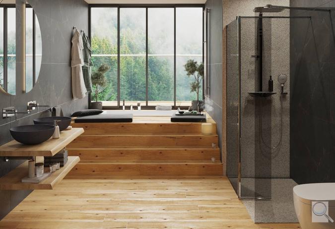 Domácí wellness koupelna