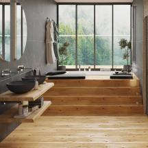 Domácí wellness koupelna