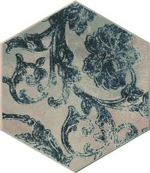Dekor Cir Miami blue hexagon colins mix barev