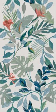 Obklady Fineza Fiore motif white bílá