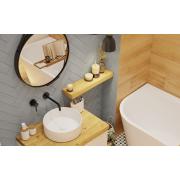 Umyvadlová baterie Paffoni Light včetně podomítkového tělesa černá LIG007NO70. obr. 6