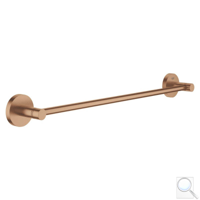 Držák ručníků GROHE Essentials kartáčovaný Warm Sunset G40688DL1. obr. 1