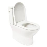 WC kombi komplet Vitra Integra se sedátkem sofclose, vario odpad 9859-003-7202. obr. 2&nbsp;