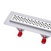 Sprchový žlab S-Line Multi 70, 80, 90 cm plast chrom lesk čtverečky. obr. 5 