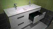 Koupelnová skříňka s dvojumyvadlem Jika Plan 120x44,1x62,2 cm bílá H4536621763001 (obr. 7)