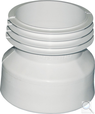 Manžeta k WC Multi vnější gumová rovná E416. obr. 1