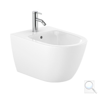 Bidet závěsný Roca ONA zadní odpad A357685000. obr. 1