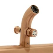 Vanová baterie SAT Aurum bez sprchového setu 150 mm broušená rose gold mat SATBAUR222BRG.  (6)