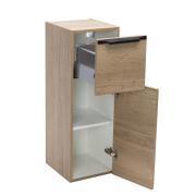 Koupelnová skříňka nízká Naturel Nobia 30x86x35 cm dub sierra pravá nebo levá. obr. 4 