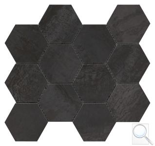 Mozaika Sintesi Met arch dark esagono