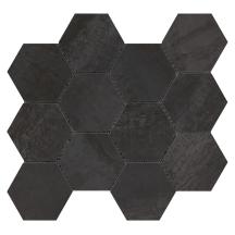 Mozaika Sintesi Met arch dark esagono