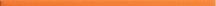Listela Rako Fashion oranžová