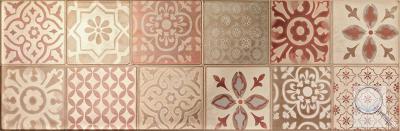 Dekor Ragno Frame cream patchwork mix barev