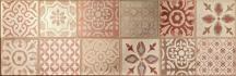 Dekor Ragno Frame cream patchwork mix barev