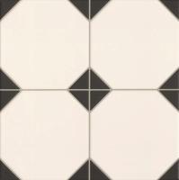 Dlažba Realonda Octagon black