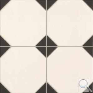 Dlažba Realonda Octagon black