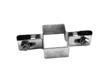 Příchytka na sloupek 60 x 40 mm průběžná Zn