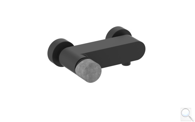 Sprchová baterie SAT Fusion bez sprchového setu 150 mm páka beton SATBSFU268BC. obr. 1