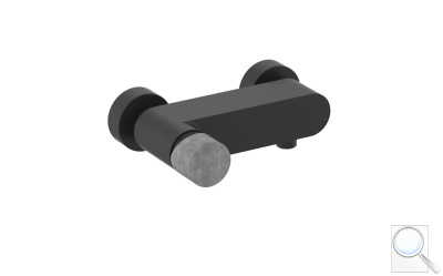 Sprchová baterie SAT Fusion bez sprchového setu 150 mm páka beton SATBSFU268BC. obr. 1