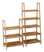 Regál Naturel Home 63x149x36,4 cm ořech mat HOMEPOL5 (obr. 2)